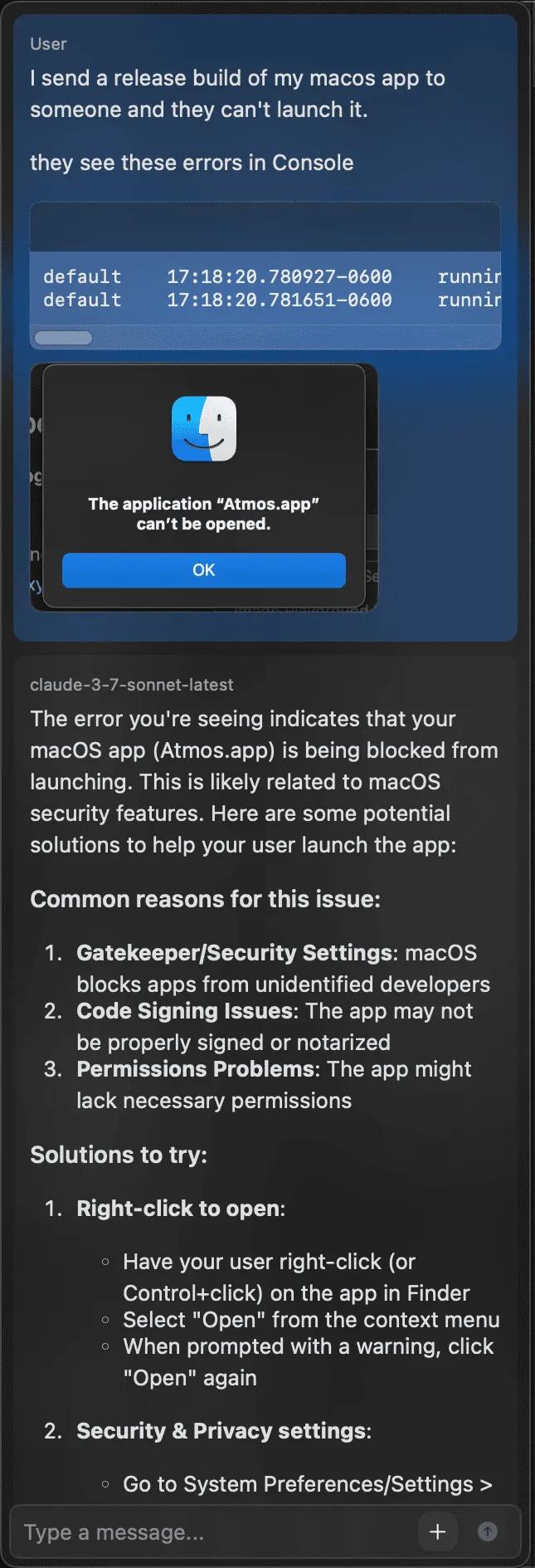Timeline entry for 2025-05-07